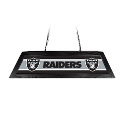 Las Vegas Raiders 42 Billiard Lamp