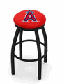 Los Angeles Angels Black Ring Swivel Stool