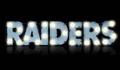 Las Vegas Raiders Recycled Lighted Sign