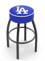 Los Angeles Dodgers Cushion Swivel Stool