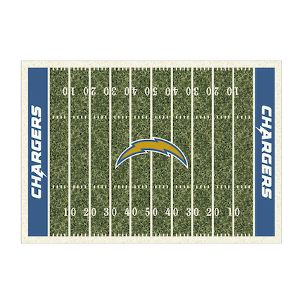 Los Angeles Chargers Home Field Rug