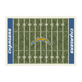 Los Angeles Chargers Home Field Rug