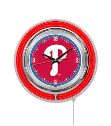 Philadelphia Phillies Neon Clock 15