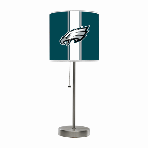 Philadelphia Eagles Chrome Table Lamp