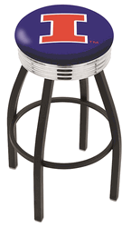 Illinois Diner Swivel Stool