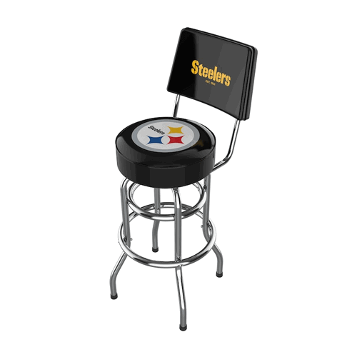 Pittsburgh Steelers Barstool w/ Back