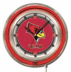 Illinois State Neon Clock 19