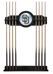 San Diego Padres Pool Cue Rack