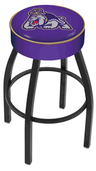 James Madison Cushion Swivel Stool