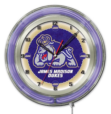 James Madison Neon Clock 19