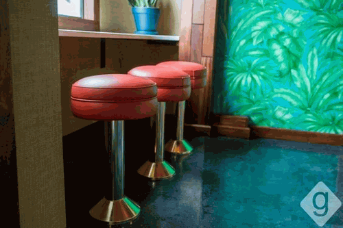 Round Counter Stools
