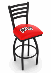 UNLV Ladder Back Swivel Stool
