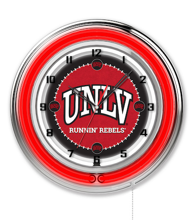 UNLV Neon Clock 19