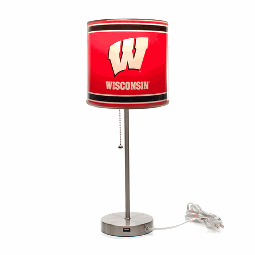 Wisconsin Chrome Table Lamp