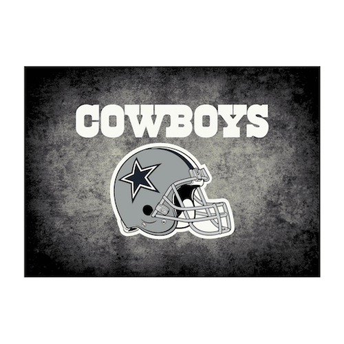 Dallas Cowboys Distressed Rug