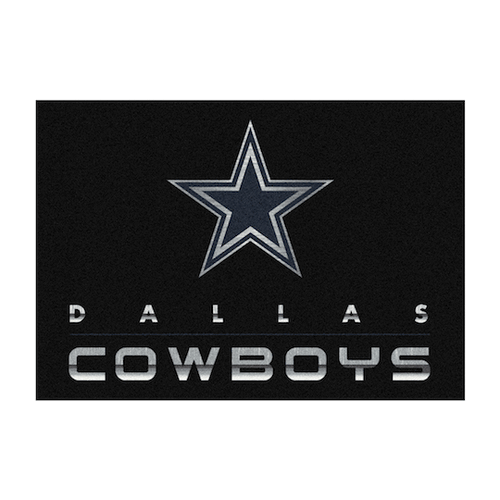 Dallas Cowboys Chrome Rug