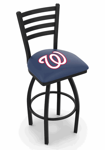 Washington Nationals Ladder Back Swivel Stool