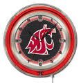 Washington State Neon Clock 19