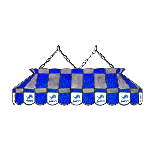 Detroit Lions 40 Stained Glass Billiard Lamp
