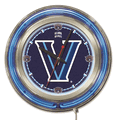 Villanova Neon Clock 15