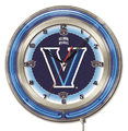 Villanova Neon Clock 19