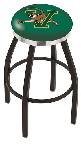 Vermont Chrome Ring Swivel Stool