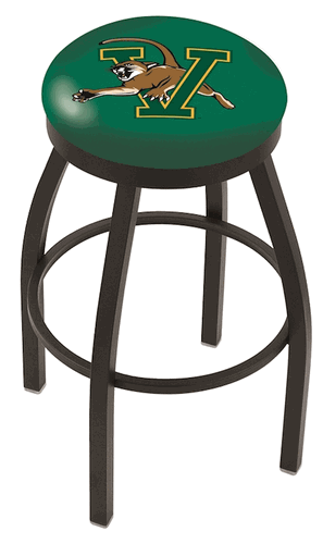 Vermont Black Ring Swivel Stool