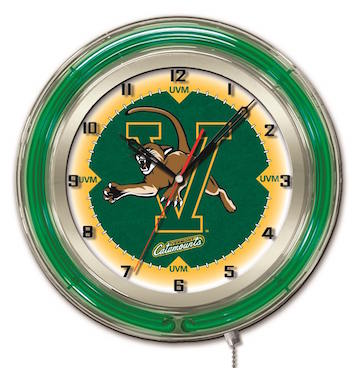 Vermont Neon Clock 19