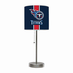 Tennessee Titans Chrome Table Lamp