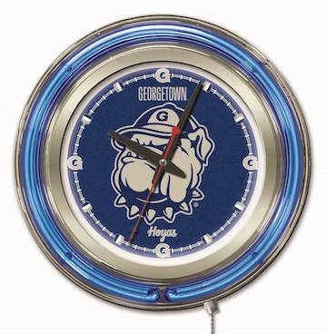 Georgetown Neon Clock 15