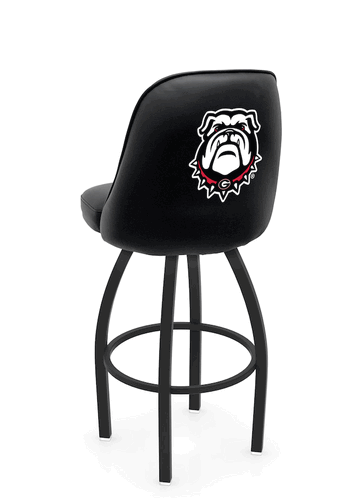 Georgia Bulldog Swivel Bucket Stool