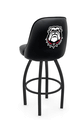 Georgia Bulldog Swivel Bucket Stool