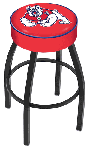 Fresno State Cushion Swivel Stool