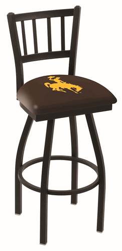 Wyoming Jailhouse Back Swivel Stool