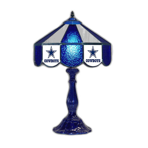 Dallas Cowboys 21 Glass Table Lamp