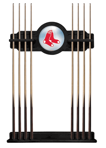Boston Red Sox Pool Cue Rack