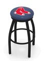 Boston Red Sox Black Ring Swivel Stool