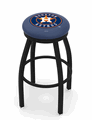 Houston Astros Black Ring Swivel Stool