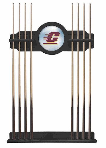 Central Michigan Pool Cue Rack