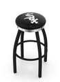 Chicago White Sox Chrome Ring Swivel Stool