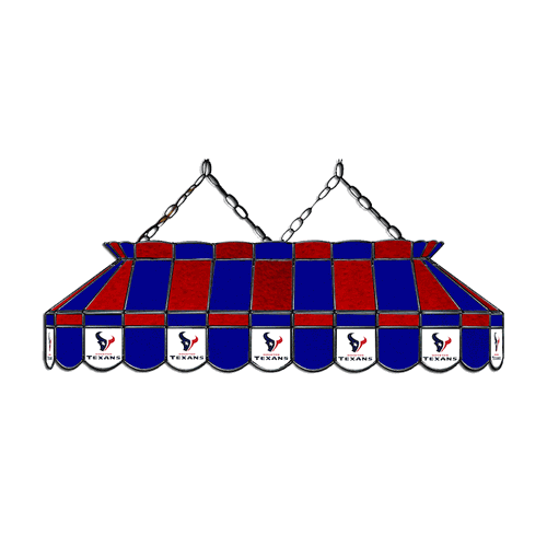 Houston Texans 40 Stained Glass Billiard Lamp