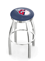 Cleveland Guardians Ring Chrome Swivel Stool
