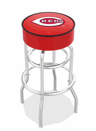 Cincinnati Reds Cushion Bar Stool