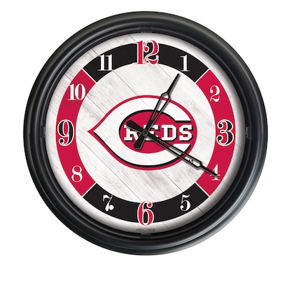 Cincinnati Reds Outdoor LED Clock
