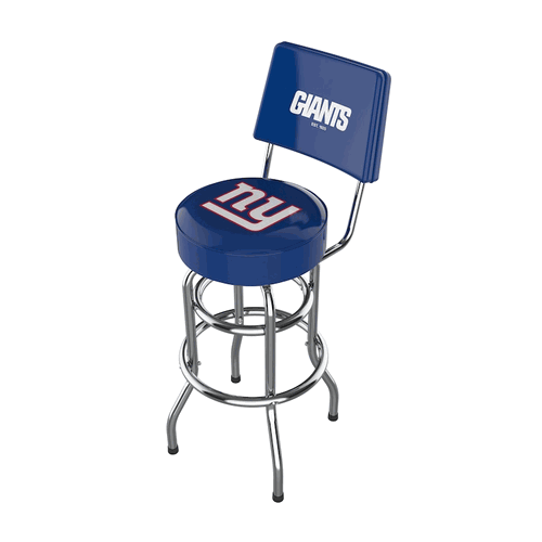 New York Giants Barstool w/ Back