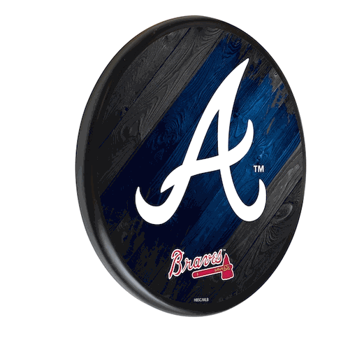 Atlanta Braves Solid Wood Sign