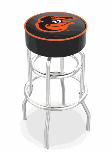 Baltimore Orioles Cushion Bar Stool