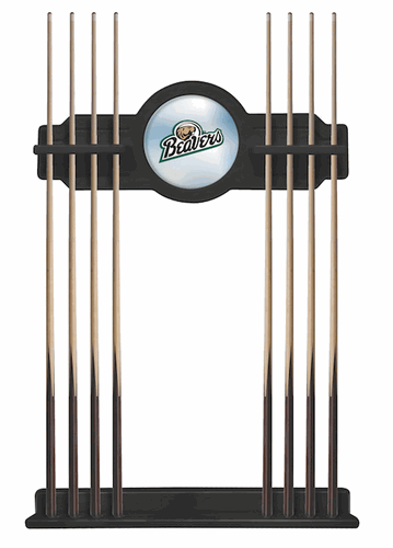 Bemidji State Pool Cue Rack