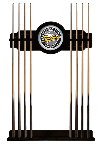 Michigan Tech Pool Cue Rack