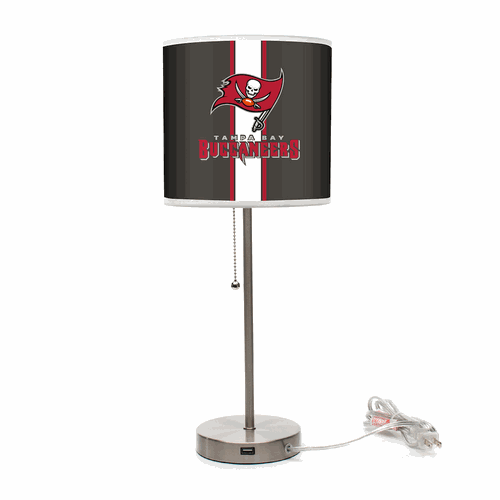 Tampa Bay Bucaneers Chrome Table Lamp